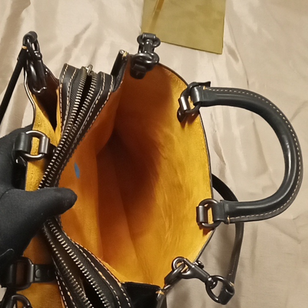 Coach Rogue Handbag with Car Design - Picture 7 of 9